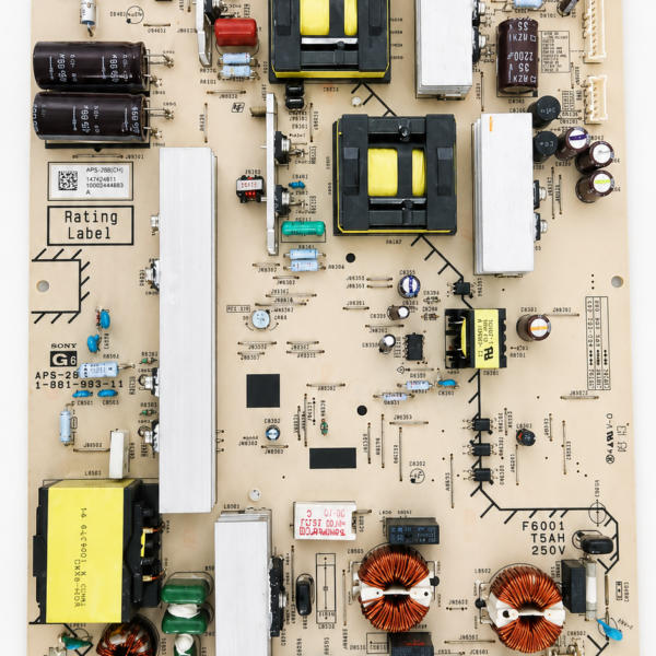 Placa da fonte original SONY - KDL-46HX805  (semi-nova)