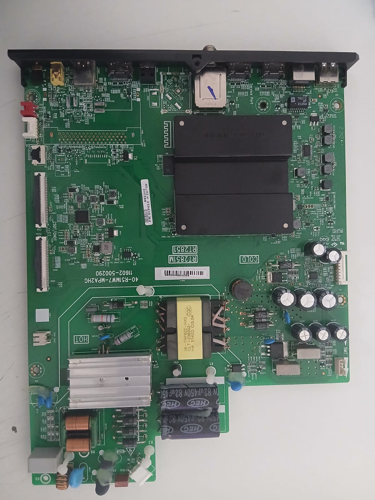 Placa principal original SEMP TCL 50P615 (semi-nova) - Imagem 3