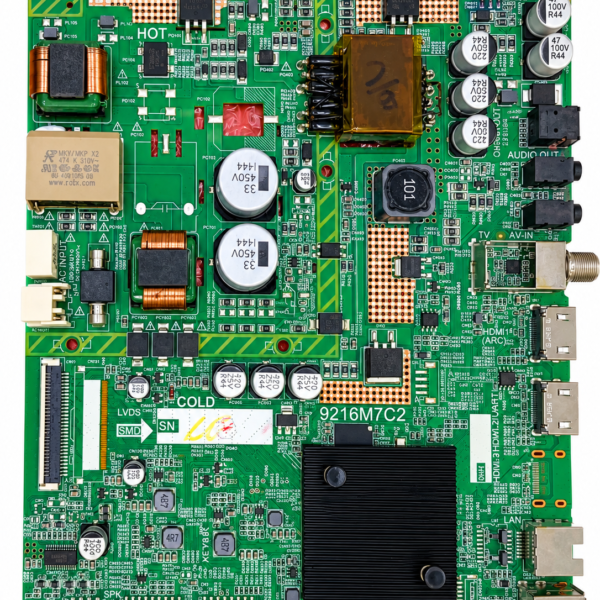 Placa principal / fonte - Aiwa AWS-TV-32-BL-02-A